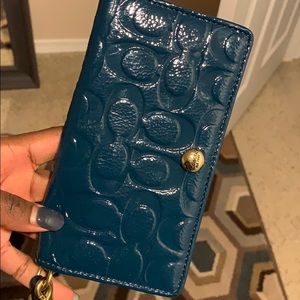 Coach wallet wristlet